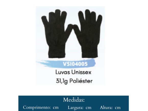 LUVAS  UNISSEX  31,1G  PLSTER  VSI04005