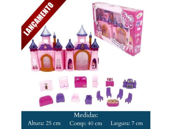 CASTELO  ENCANTADO MUSICAL  15PCS  WB6791