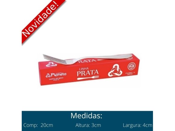 GARFO DE MESA PRATA DP0103