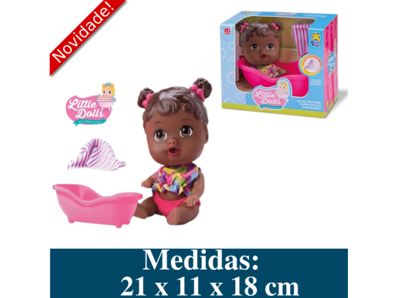 LITTLE DOLLS GEMEOS (MENINA E MENINO) 8037