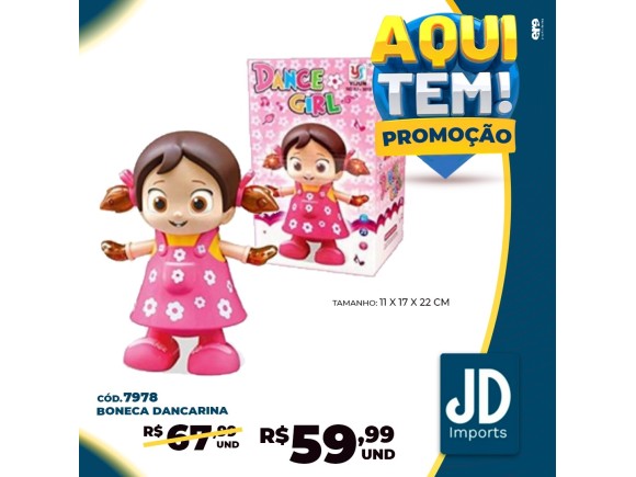 BONECA DANCARINA REF.7978