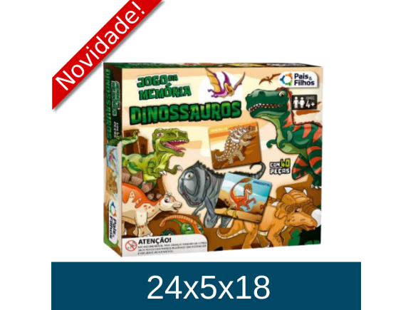 JOGO  DA  MEMORIA  - DINOSSAROS  7269.1