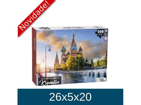 QUEBRA CABEÇA 500 PCS - KREMLIN PREMIUM 790683.1