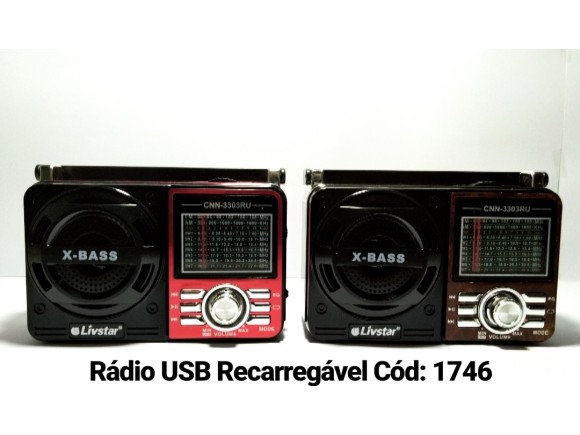 RADIO COM ENTRADA USB CNN-3303RU