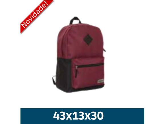 MOCHILA CASUAL POLIESTER UNISSEX VERMELHA YS29231V