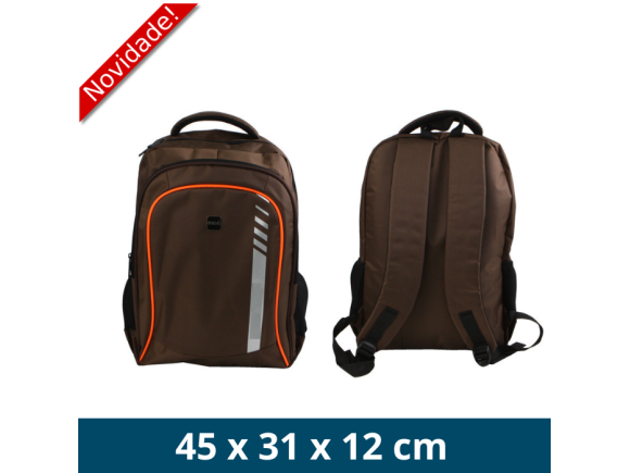 MOCHILA ADULTA COM MATERIAL DE OXFORD COM 3 OPÇOES DE CORES E ALCA REGULAVEL