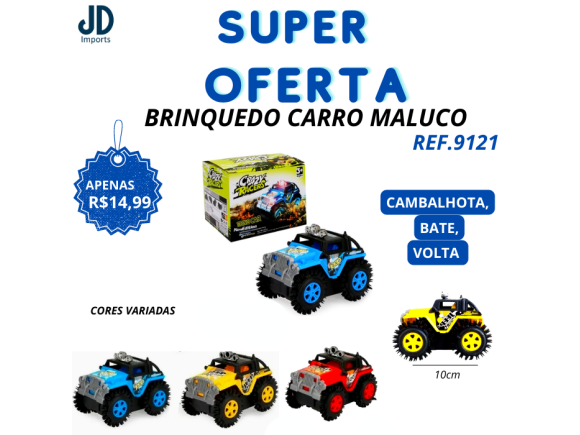 BRINQUEDO CARRO  MALUCO  CP143274