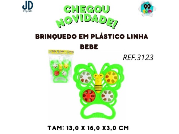 BRINQUEDO EM PLASTICO LINHA BEBE - 190178