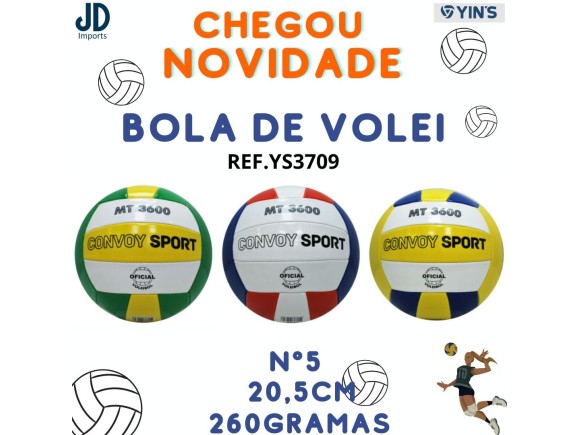   BOLA DE VOLEI   TAMANHO 5 YS37009