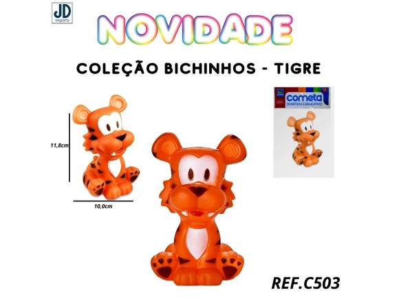 COLECAO BICHINHOS - TIGRE  EM VINIL C503