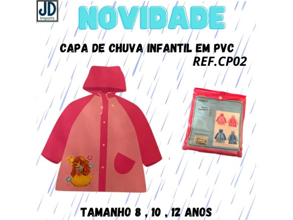 CAPA DE CHUVA EM PVC REF. TK CP 02