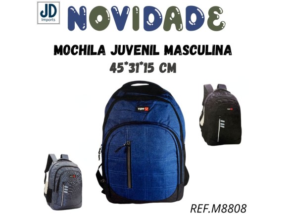 MOCHILA JUVENIL MASCULINA 45*31*15CM MM9113