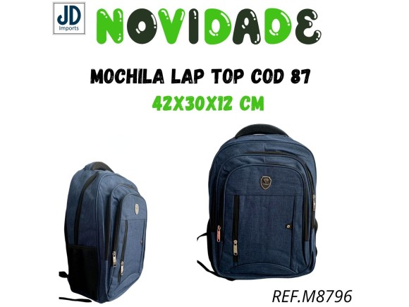 MOCHILA LAPTOP 100% POLIESTER COD 87