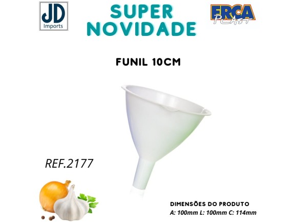 FUNIL - 10 CM 2177