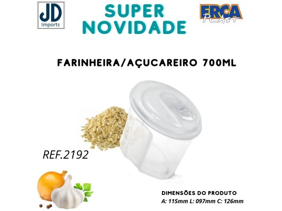 FARINHEIRA / ACUCAREIRO - 700 ML 2192