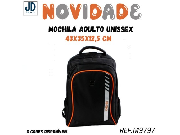 MOCHILA ADULTO  UNISSEX  BMA0217-TC