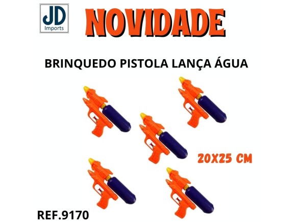  BRINQUEDO PISTOLA DE PLASTICO   LANCA AGUA  20CMX25CM  TK-AB2684