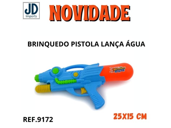  BRINQUEDO PISTOLA DE PLASTICO   LANCA AGUA  25CMX15CM  TK-AB2566