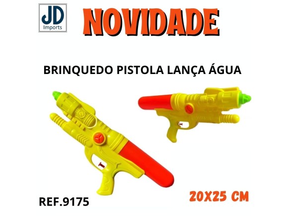  BRINQUEDO PISTOLA DE PLASTICO   LANCA AGUA  20CMX25CM  TK-AB2740